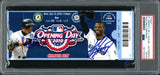 Ken Griffey Jr. & Ichiro Suzuki Autographed April 12, 2010 Opening Day Ticket Seattle Mariners PSA/DNA #84724549