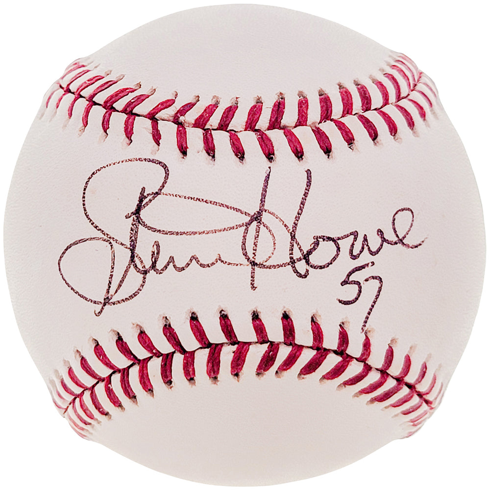 Steve Howe Autographed Official AL Baseball Los Angeles Dodgers, New York Yankees Beckett BAS #BH041922