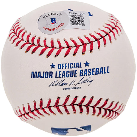 Dick Hall Autographed Official MLB Baseball Baltimore Orioles "66 World Series Champs" Beckett BAS #BH041990