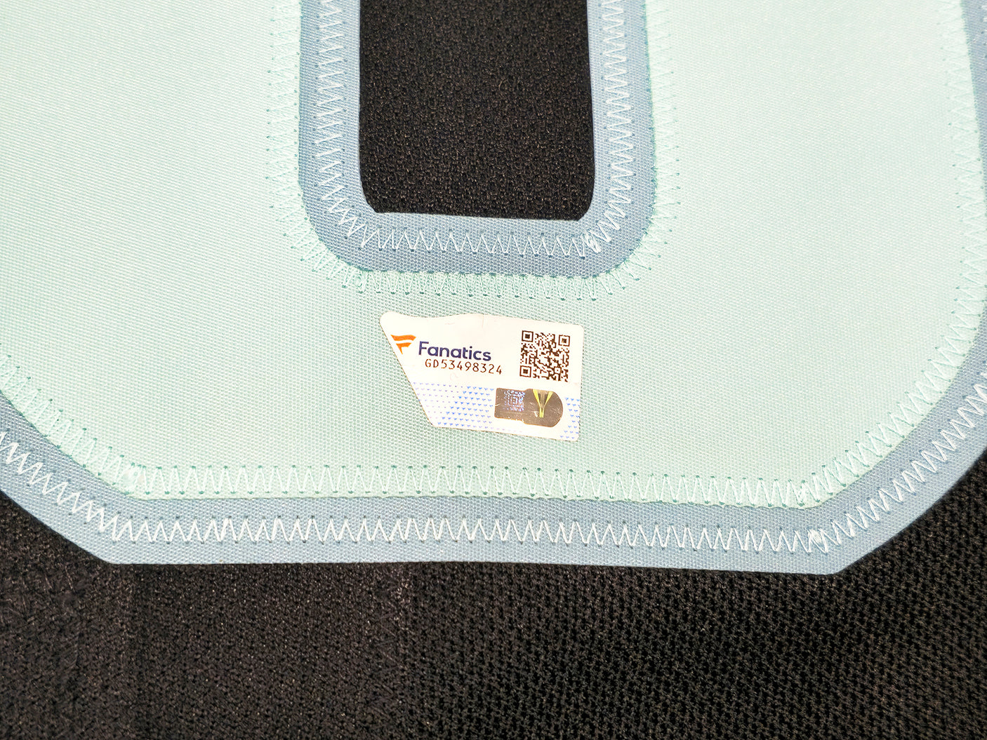 Seattle Kraken Matty Beniers Autographed Blue Adidas Authentic Jersey Size 44 Fanatics Holo Stock #222018