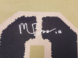 Seattle Kraken Matty Beniers Autographed Camo Salute Adidas Authentic Jersey Size 44 Fanatics Holo Stock #222022