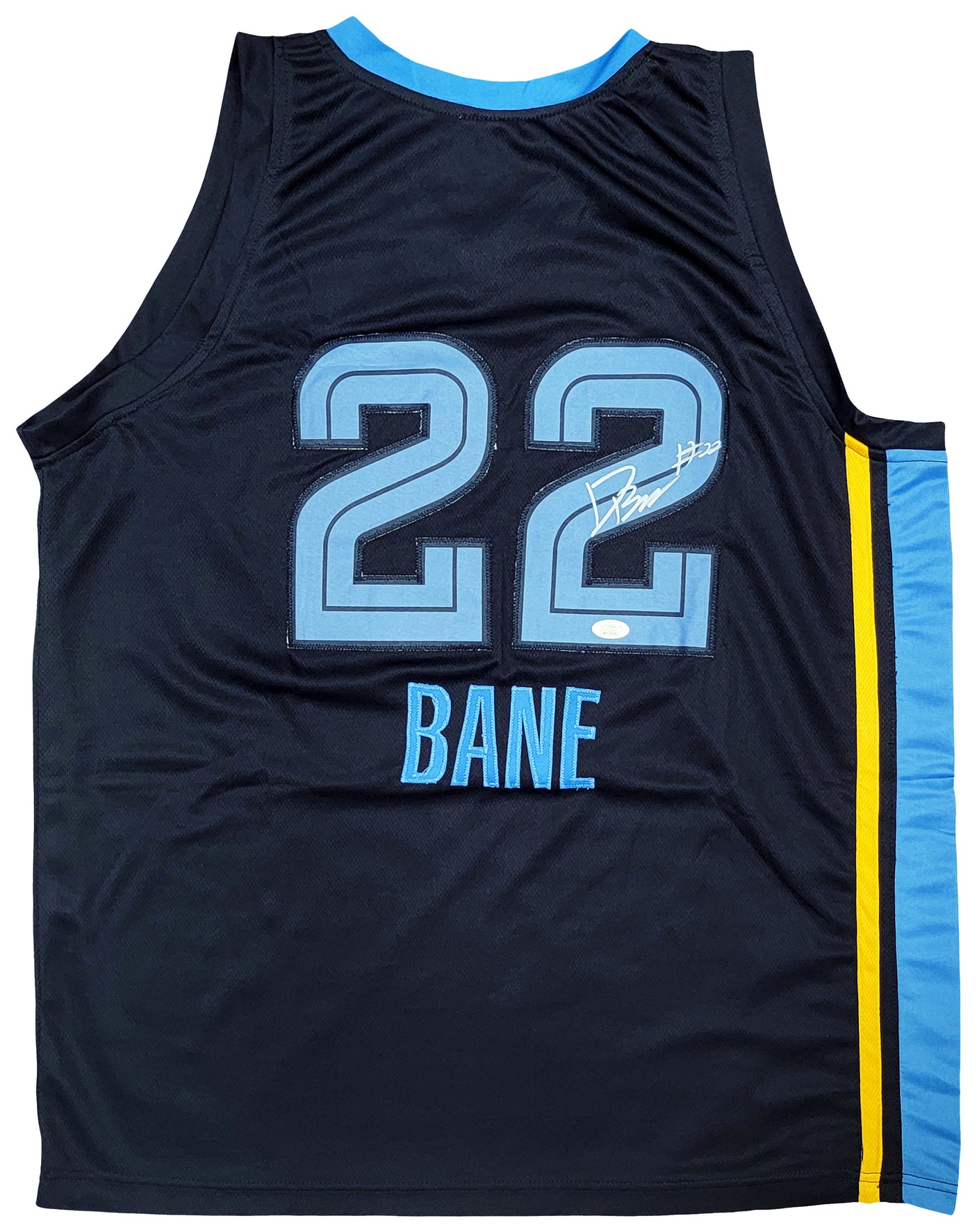 Memphis Grizzlies Desmond Bane Autographed Blue Jersey JSA Stock #210854