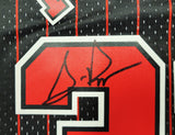 Chicago Bulls Scottie Pippen Autographed Black Authentic Mitchell & Ness 1995-96 Hardwood Classics Swingman Jersey Size L Beckett BAS Witness Stock #210847