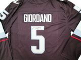 Seattle Kraken Mark Giordano Autographed Navy Fanatics Breakaway Jersey Size XL Inaugural Season & Captain Patch Fanatics Holo Stock #202335