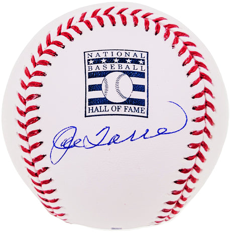 Joe Torre Autographed Official HOF Logo MLB Baseball New York Yankees Beckett BAS Witness Stock #210821
