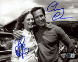 Chevy Chase & Beverly D'Angelo Autographed 8x10 Photo Vacation Beckett BAS Witness Stock #236572