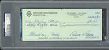 Curt Flood Autographed 3.5x8.5 Check St. Louis Cardinals PSA/DNA #83183351