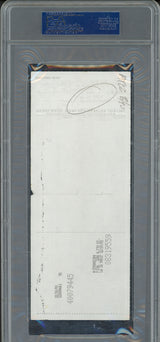 Curt Flood Autographed 3.5x8.5 Check St. Louis Cardinals PSA/DNA #83183351