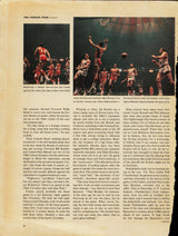 John Havlicek & Jack Marin Autographed 8x11 Magazine Page Photo Beckett BAS QR #BP55287