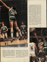 Andrew Tony & Billy Cunningham Autographed 7x11 Magazine Page Photo Philadelphia 76ers Beckett BAS QR #BP55322