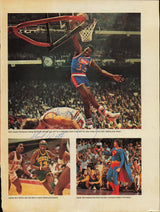 Larry O'Brien, Bob McAdoo & David Thompson Autographed 8x11 Magazine Page Photo Beckett BAS #AE08250