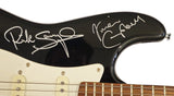 Def Leppard Autographed Fender Guitar With 5 Signatures Including Joe Elliott Beckett BAS #AE08316