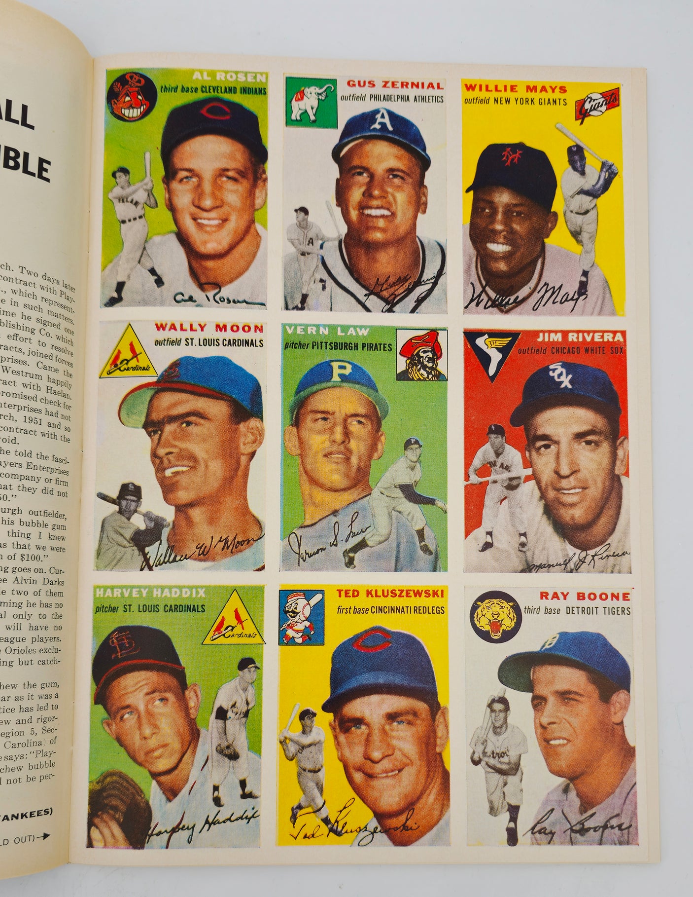 Unsigned August 16th, 1954 1st Sports Illustrated Magazine With Cards & Binder (8/16/1954 First Issue) SKU #236815