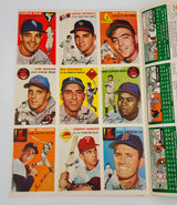 Unsigned August 16th, 1954 1st Sports Illustrated Magazine With Cards & Binder (8/16/1954 First Issue) SKU #236815