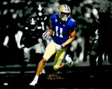 Jalen McMillan Autographed 16x20 Photo Washington Huskies Spotlight MCS Holo Stock #222798