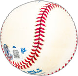 Stu Miller Autographed Official AL Baseball San Francisco Giants, Baltimore Orioles Beckett BAS #BK44405