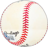 Harvey Haddix Autographed Official NL Baseball Pittsburgh Pirates Beckett BAS #BK44429