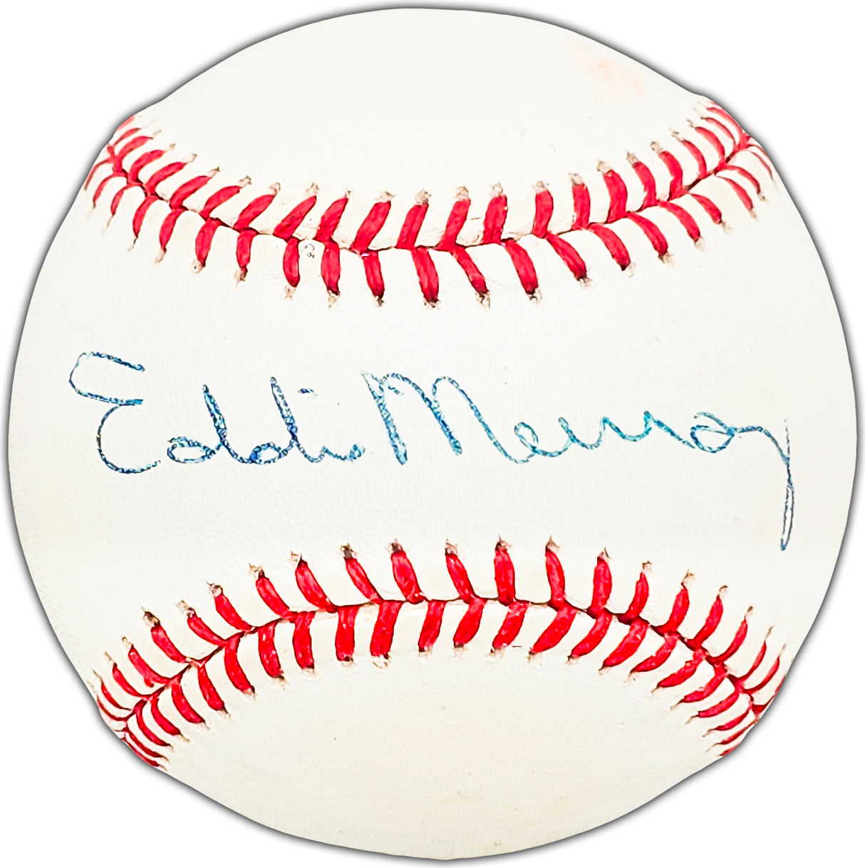 Eddie Murray Autographed Official NL Baseball Los Angeles Dodgers, Baltimore Orioles Beckett BAS #BK44434