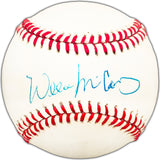 Willie McCovey Autographed Official NL Baseball San Francisco Giants Beckett BAS #BK44451