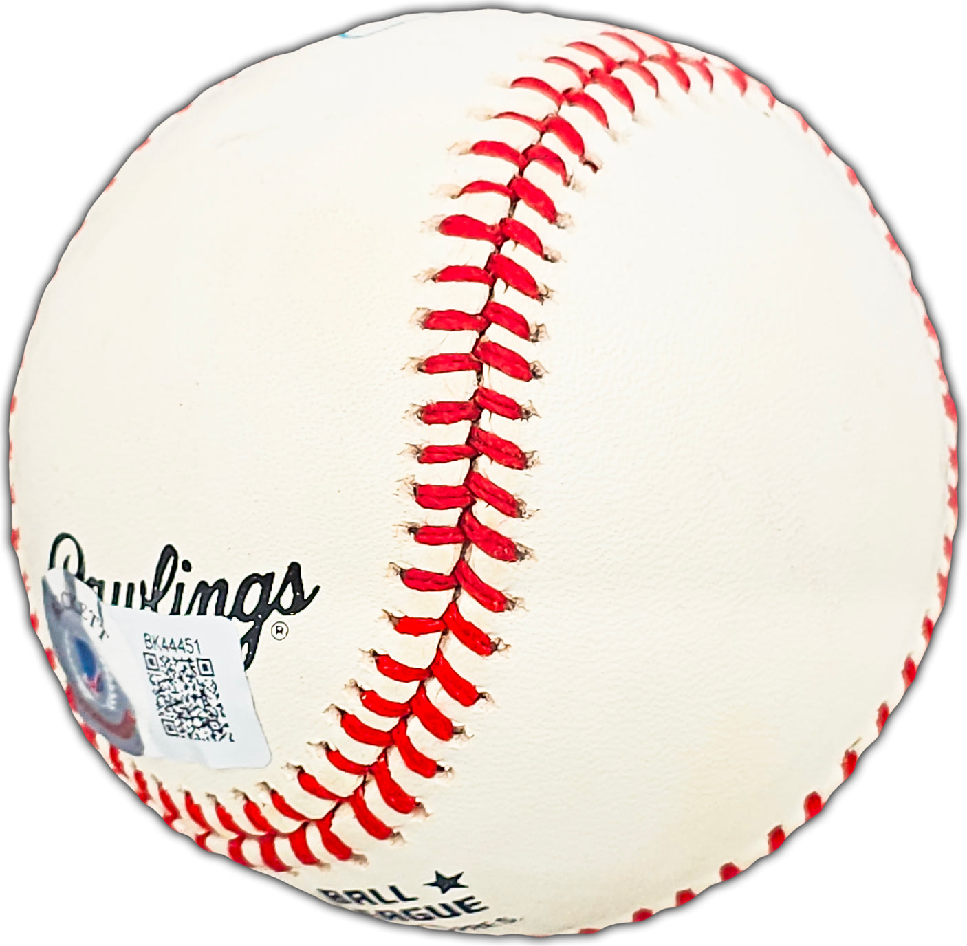 Willie McCovey Autographed Official NL Baseball San Francisco Giants Beckett BAS #BK44451