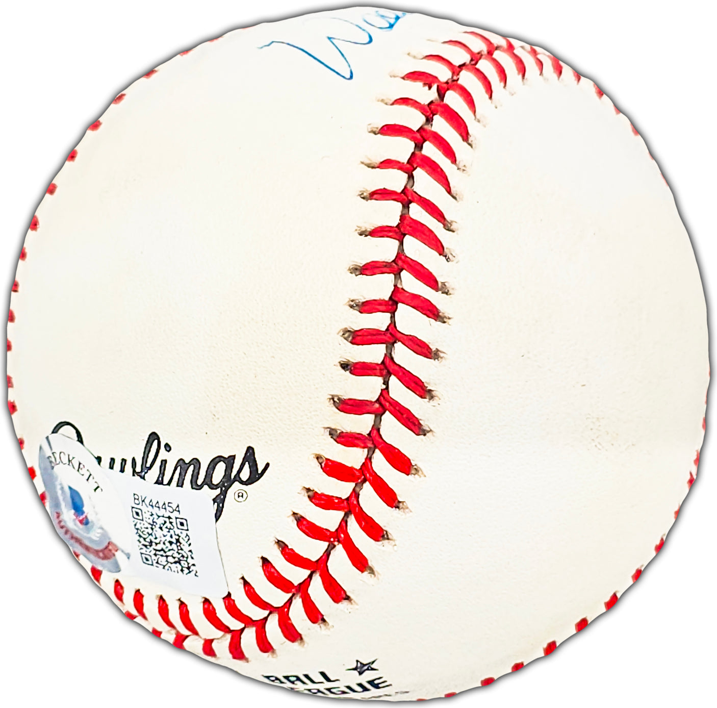 Willie McCovey Autographed Official NL Baseball San Francisco Giants Beckett BAS #BK44454