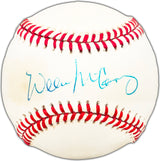 Willie McCovey Autographed Official NL Baseball San Francisco Giants Beckett BAS #BK44456