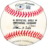 Willie McCovey Autographed Official NL Baseball San Francisco Giants Beckett BAS #BK44456