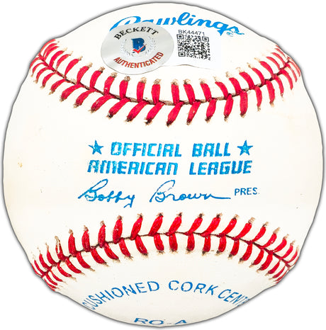Joe Price Autographed Official AL Baseball Cincinnati Reds, Boston Red Sox Beckett BAS #BK44471