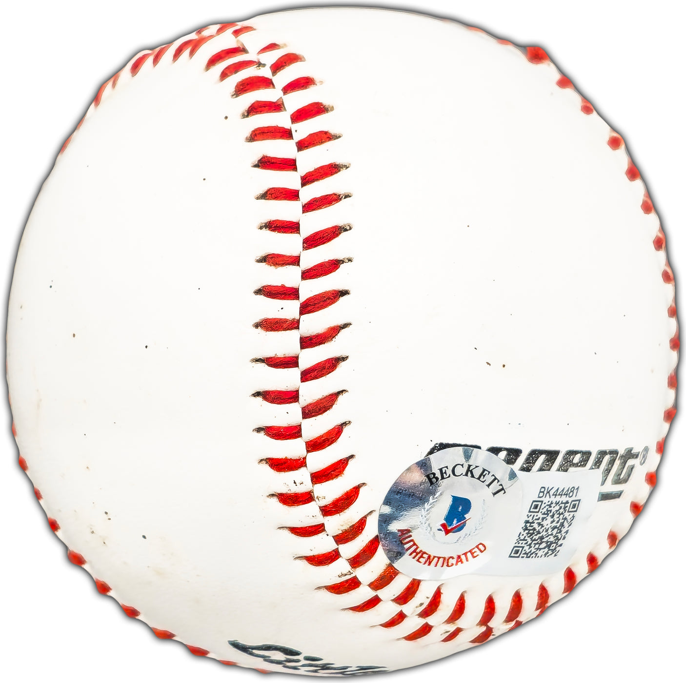 Andy Pilney Autographed Official Little League Baseball Boston Braves "Boston Braves 36" Beckett BAS #BK44481