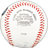 Al Flair Autographed Official Little League Baseball Boston Red Sox "Congratulations Bill & Good Luck" Beckett BAS #BK44483