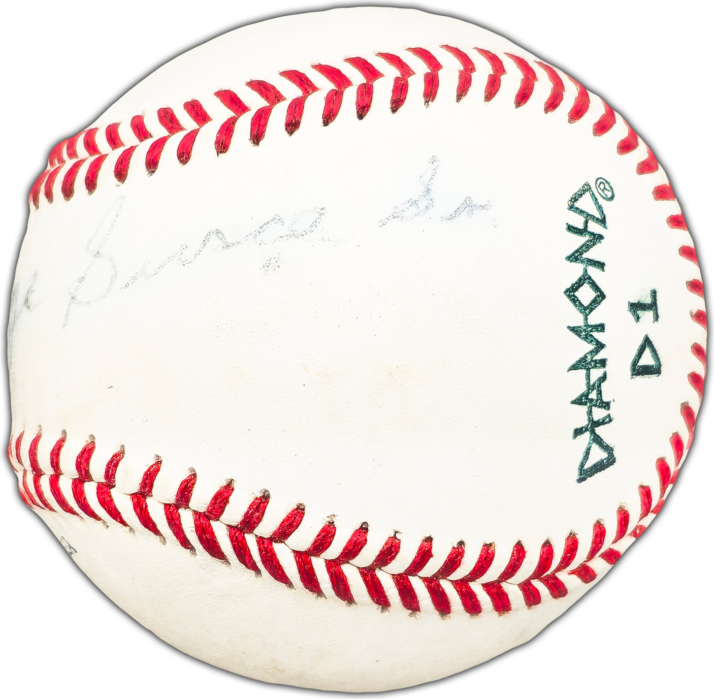 George Susce Sr. Autographed Official NCAA Baseball Boston Red Sox "To William Best Wishes" Beckett BAS #BK44485
