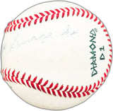 George Susce Sr. Autographed Official NCAA Baseball Boston Red Sox "To William Best Wishes" Beckett BAS #BK44485