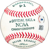 George Susce Sr. Autographed Official NCAA Baseball Boston Red Sox "To William Best Wishes" Beckett BAS #BK44485