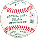 George Susce Sr. Autographed Official NCAA Baseball Boston Red Sox "To William Best Wishes" Beckett BAS #BK44485