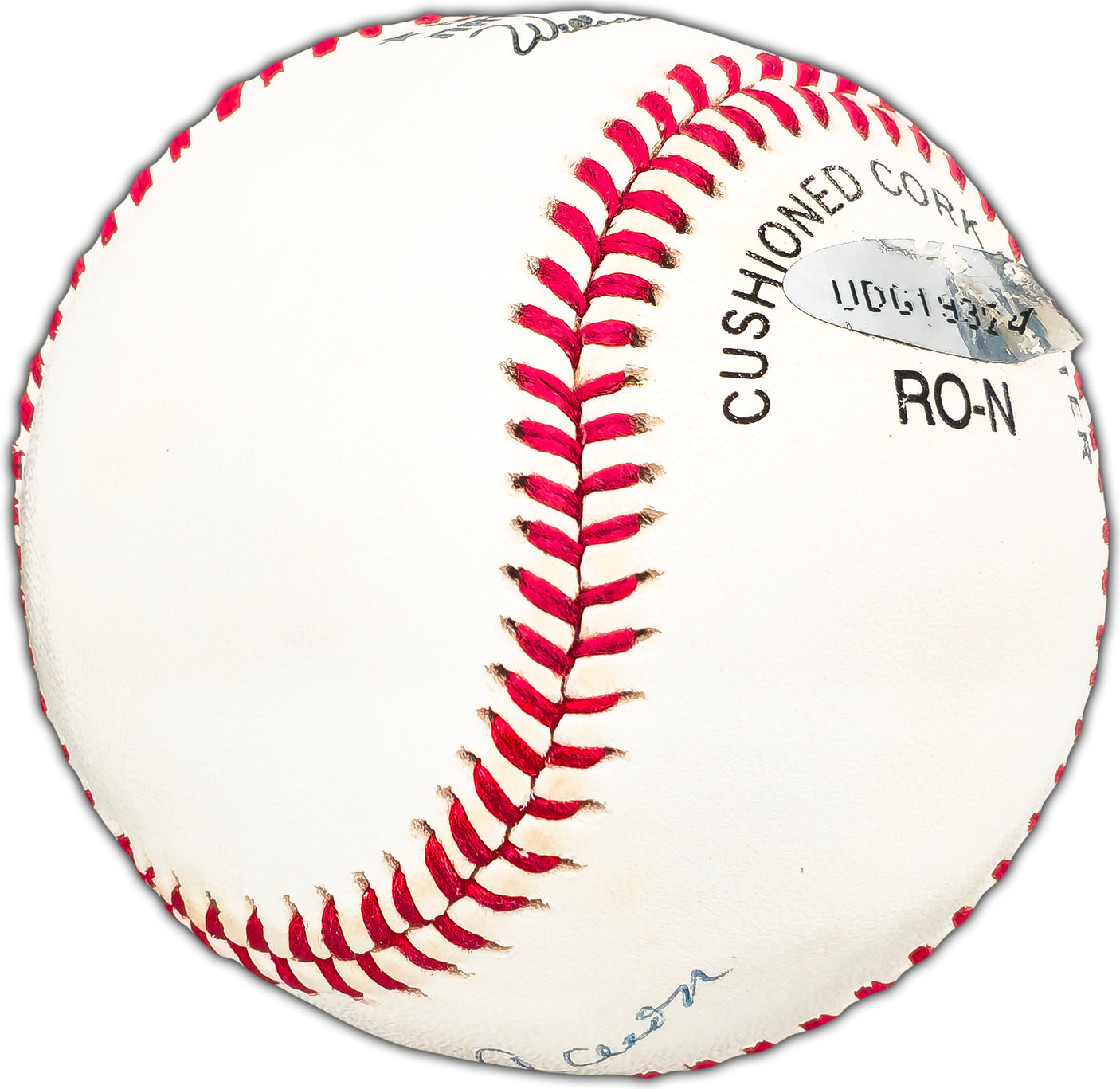 Hank Aaron Autographed Official NL Baseball Atlanta Braves UDA Holo & Beckett BAS #AC94136