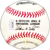 Curt Flood Autographed Official NL Baseball St. Louis Cardinals Single Signed JSA #YY31509