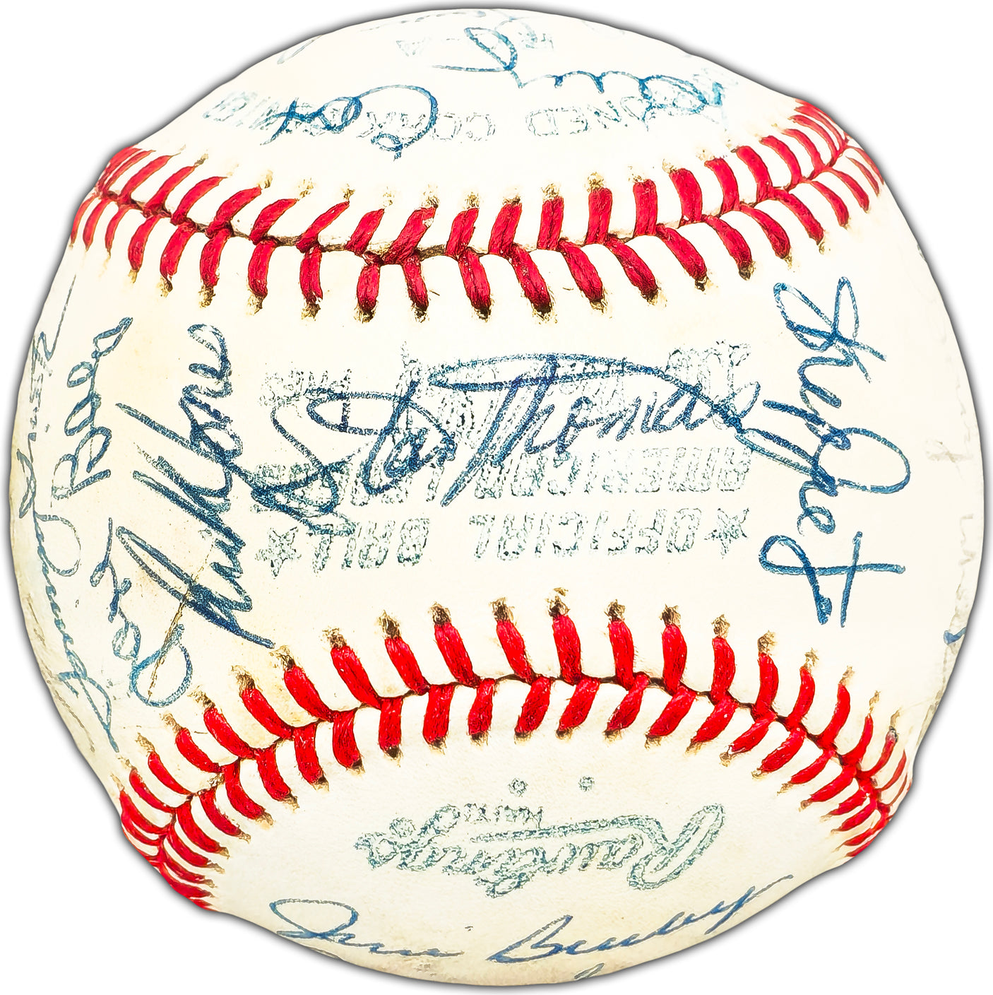 1977 Seattle Mariners Team Signed Autographed Official MacPhail AL Baseball Inaugural Year With 26 Signatures JSA #XX97490