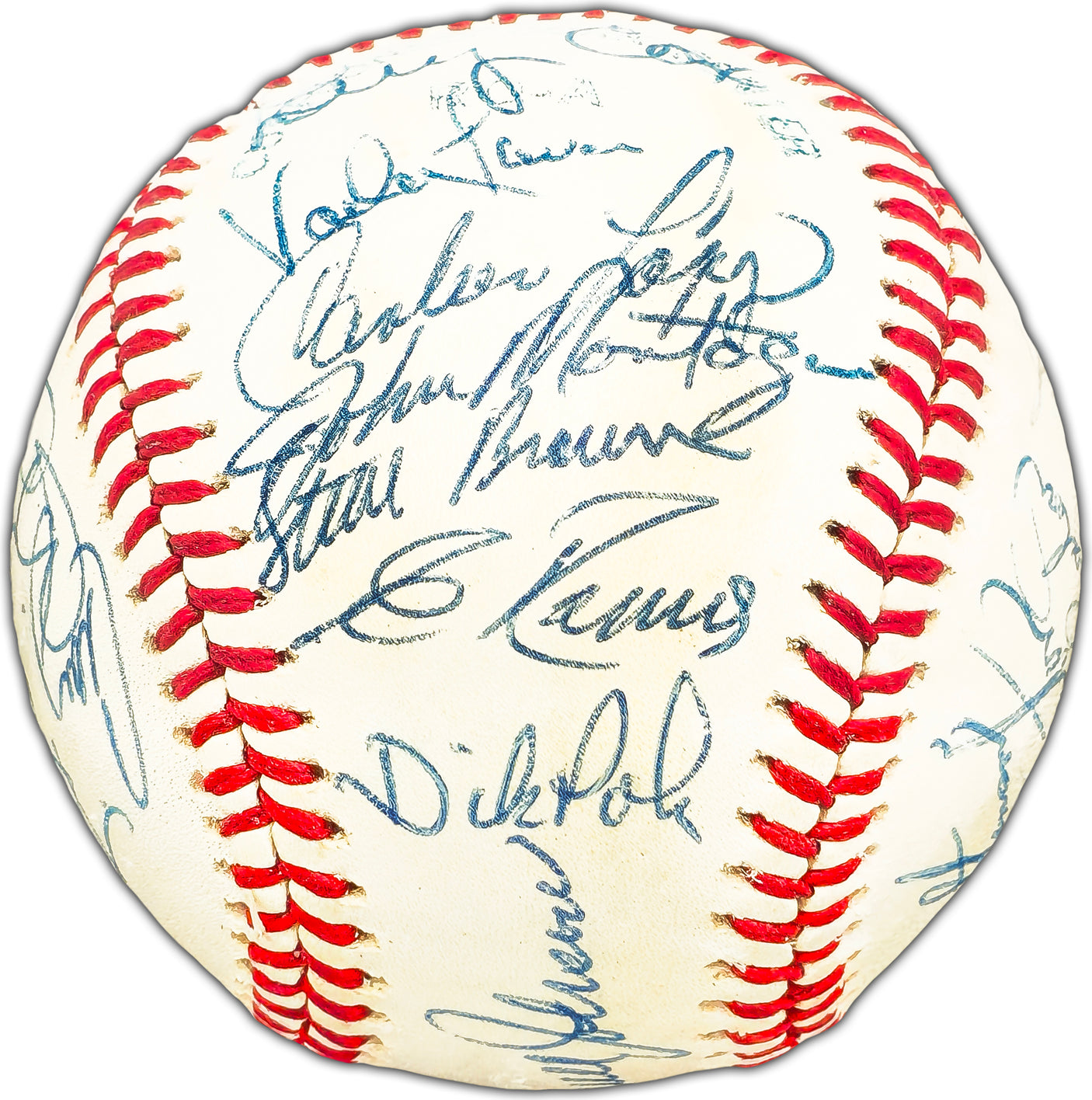 1977 Seattle Mariners Team Signed Autographed Official MacPhail AL Baseball Inaugural Year With 26 Signatures JSA #XX97490