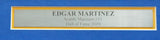 Seattle Mariners Edgar Martinez Autographed Framed White Majestic Jersey MCS Holo Stock #210137