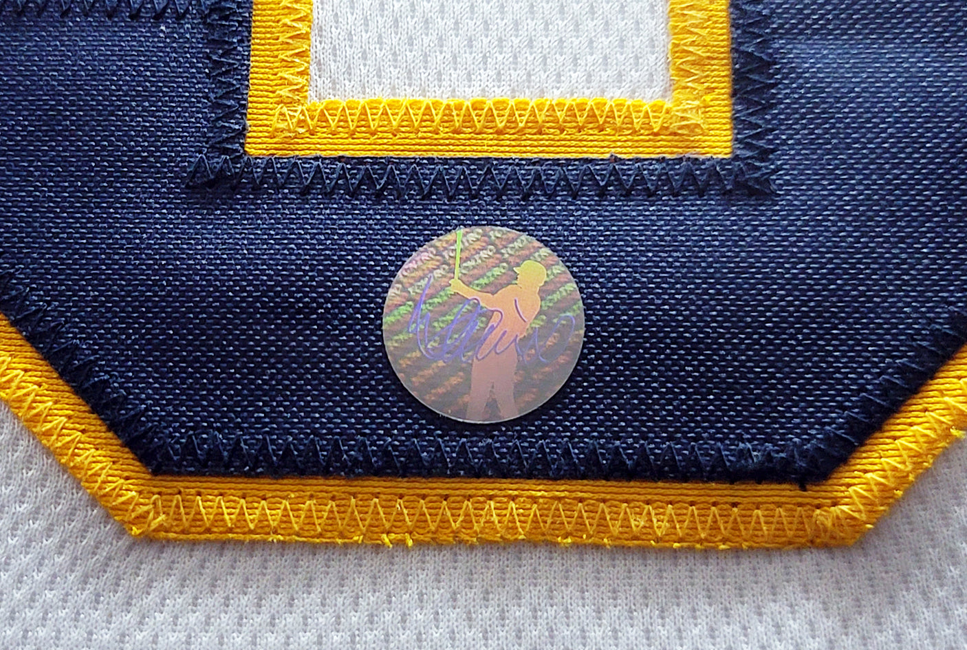 Orix Blue Wave Ichiro Suzuki Autographed Framed White Jersey IS Holo Stock #210147