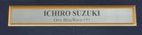 Orix Blue Wave Ichiro Suzuki Autographed Framed White Jersey IS Holo Stock #210147