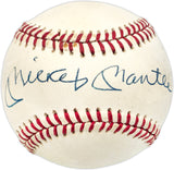 Mickey Mantle Autographed Official AL Baseball New York Yankees Beckett BAS #AD43511