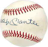 Mickey Mantle Autographed Official AL Baseball New York Yankees Beckett BAS #AD43511