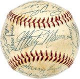 1955 Chicago White Sox Team Signed Autographed Official Harridge AL Baseball With 31 Signatures Including Nellie Fox Beckett BAS #AD43527