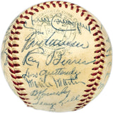 1955 Chicago White Sox Team Signed Autographed Official Harridge AL Baseball With 31 Signatures Including Nellie Fox Beckett BAS #AD43527