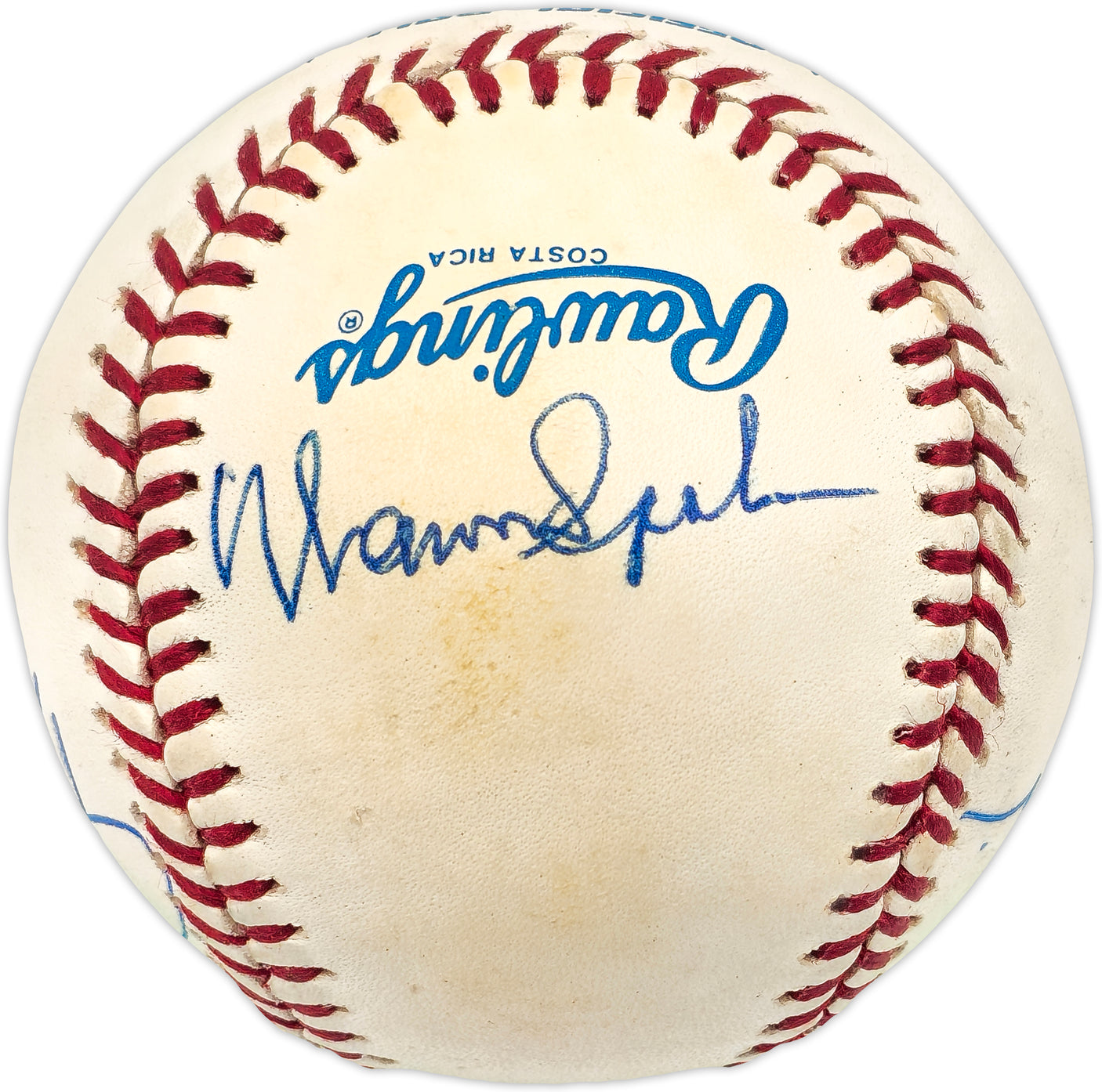 MLB Pitching Greats Autographed Official AL Baseball With 5 Signatures Including Jim Pamer & Rollie Fingers Beckett BAS #AD43479