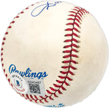 Joe DiMaggio & Dom DiMaggio Autographed Official AL Baseball Beckett BAS #AD43487