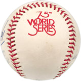 Yogi Berra & 5 Others Autographed Official 1978 World Series Baseball WS Champs Beckett BAS #AD43493
