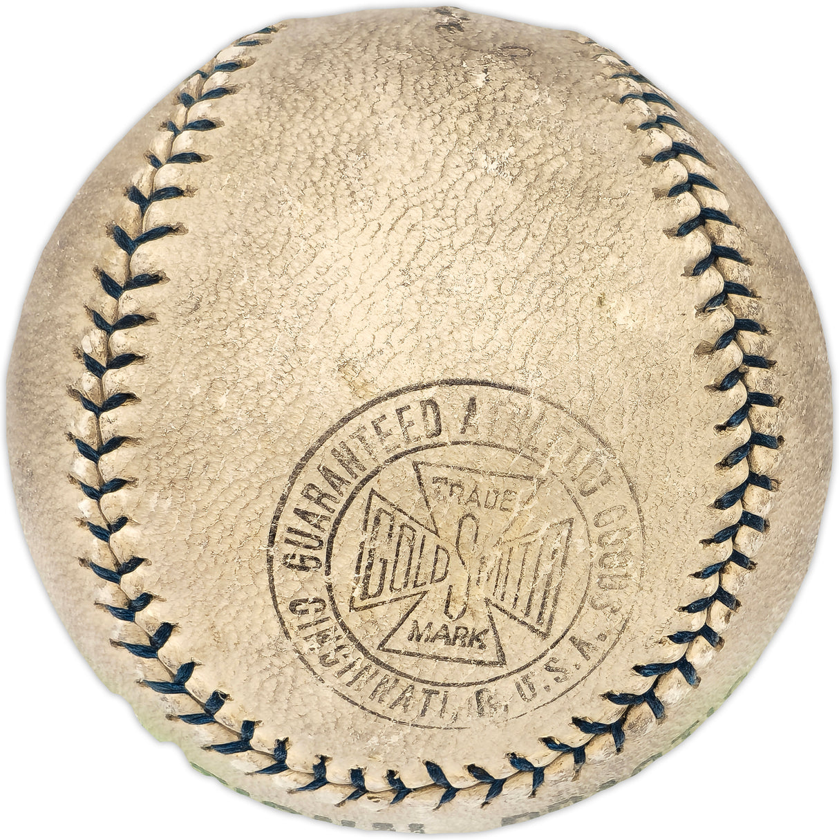 Eddie Moore Autographed Official National Practice Baseball Pittsburgh Pirates Died 1976 Beckett BAS #AD43521