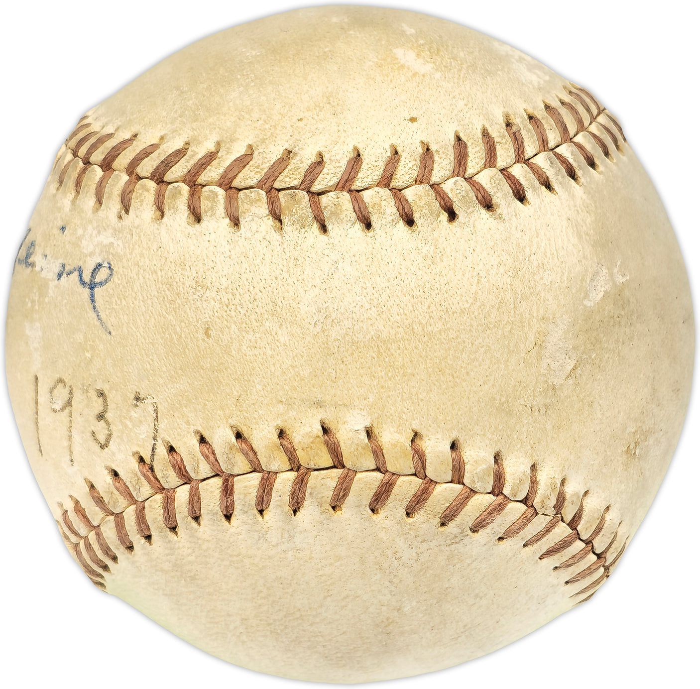 Heine Meine Autographed Official Frick NL Baseball Pittsburgh Pirates "From 1937" Beckett BAS #AD43522